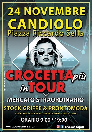 Crocetta più in tour : 24 novembre 2024