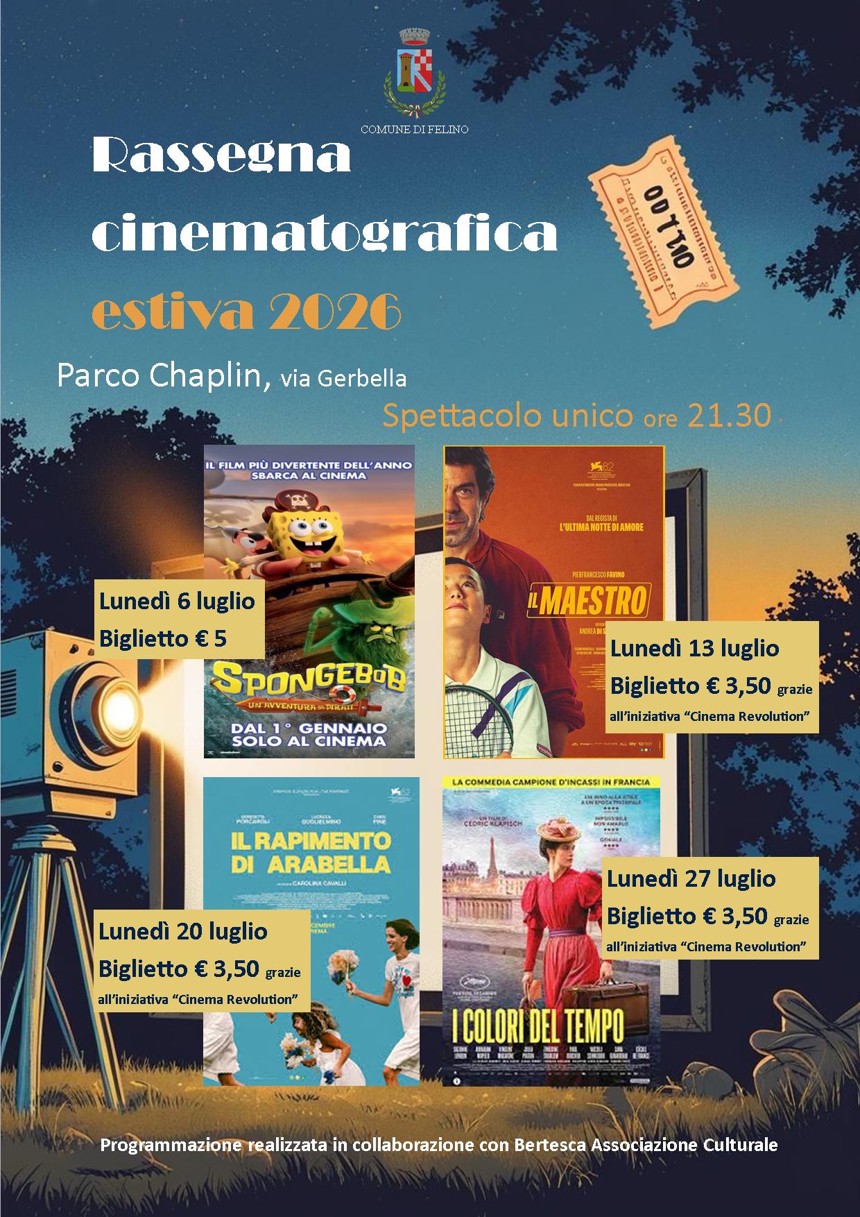 Rassegna cinematografica estiva 2026: Spongebob - Un'avventura da pirati