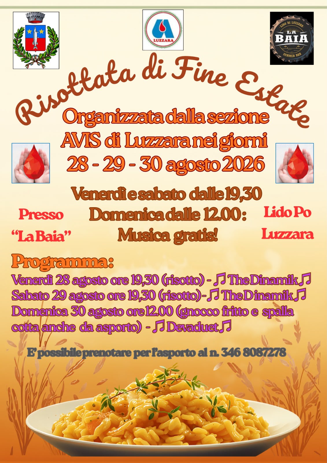 Risottata di fine estate