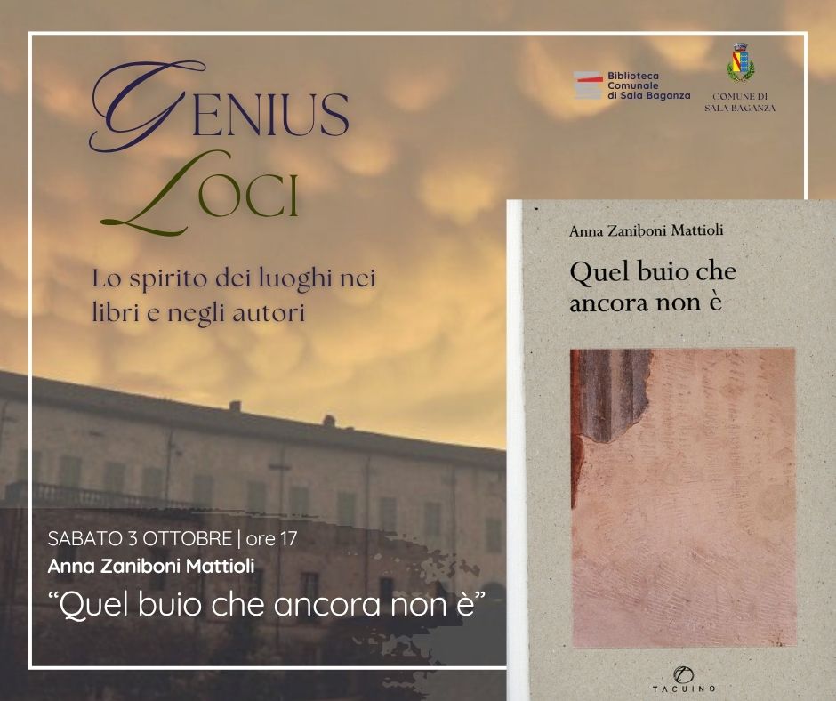 Anna Zaniboni Mattioli apre la rassegna Genius Loci