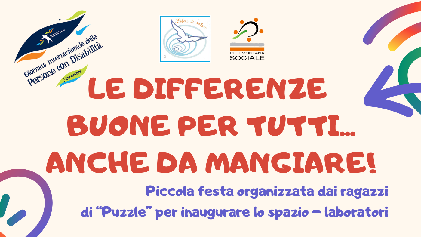 Liberi di Volare: una festa per inaugurare il nuovo spazio-laboratorio 