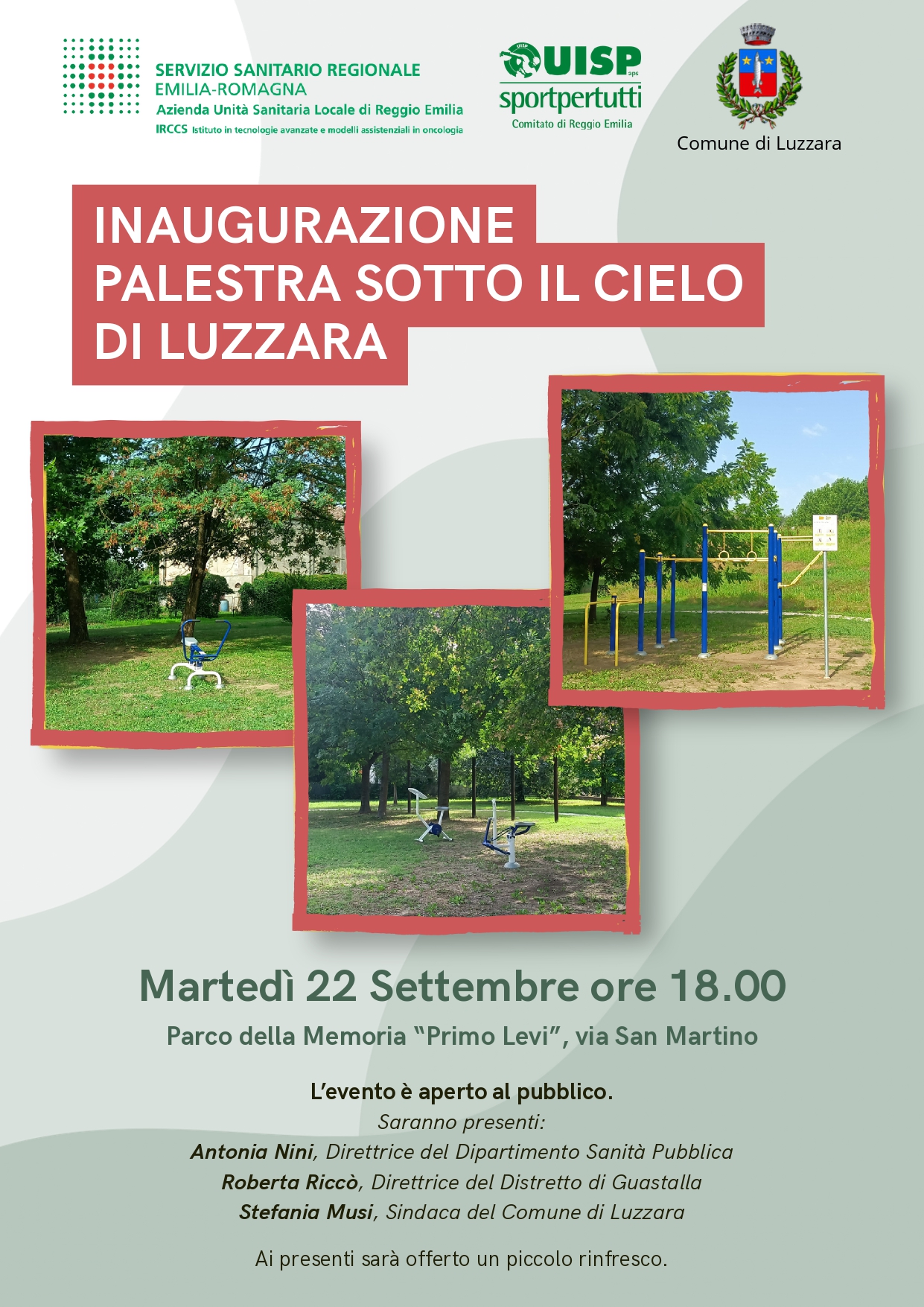  Una “Palestra sotto il cielo” a Luzzara