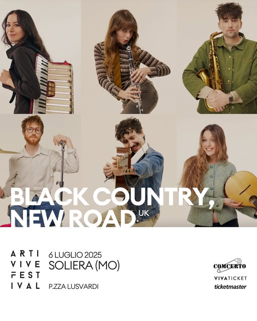 Arti Vive Festival: Black Country, New Road in concerto