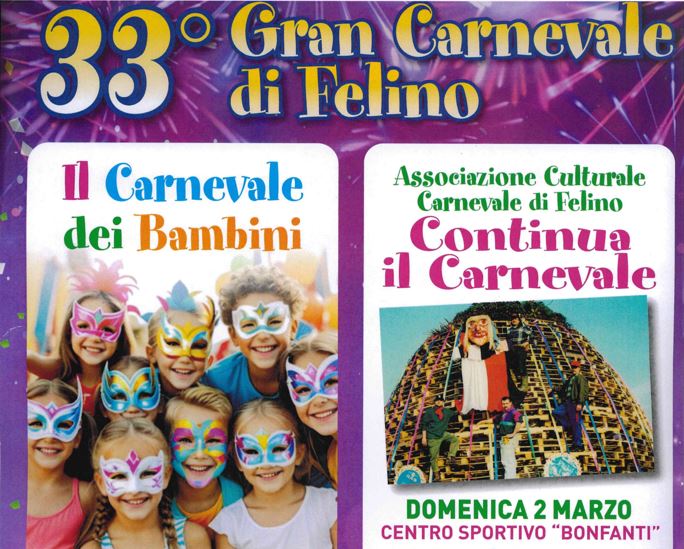 33° Gran Carnevale di Felino