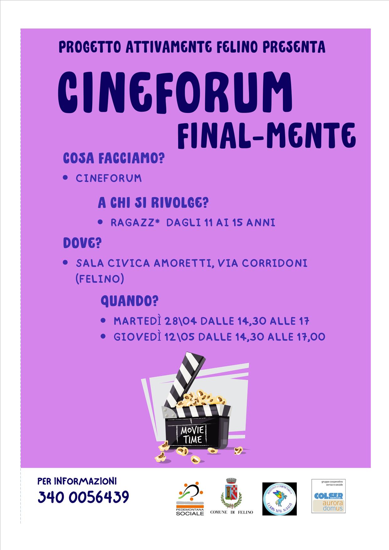 Cineforum finalmente