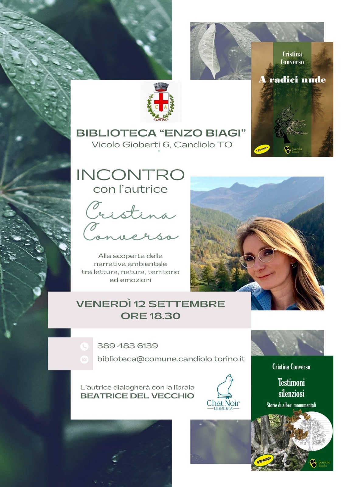 Incontro con l'autrice Cristina Converso