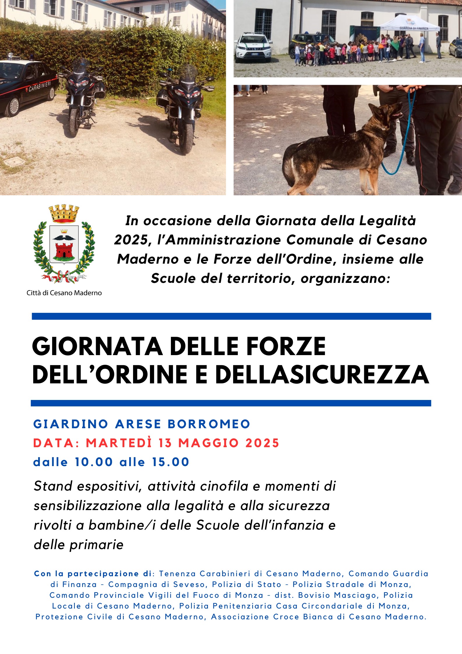 Giornata delle Forze dell'ordine e della sicurezza