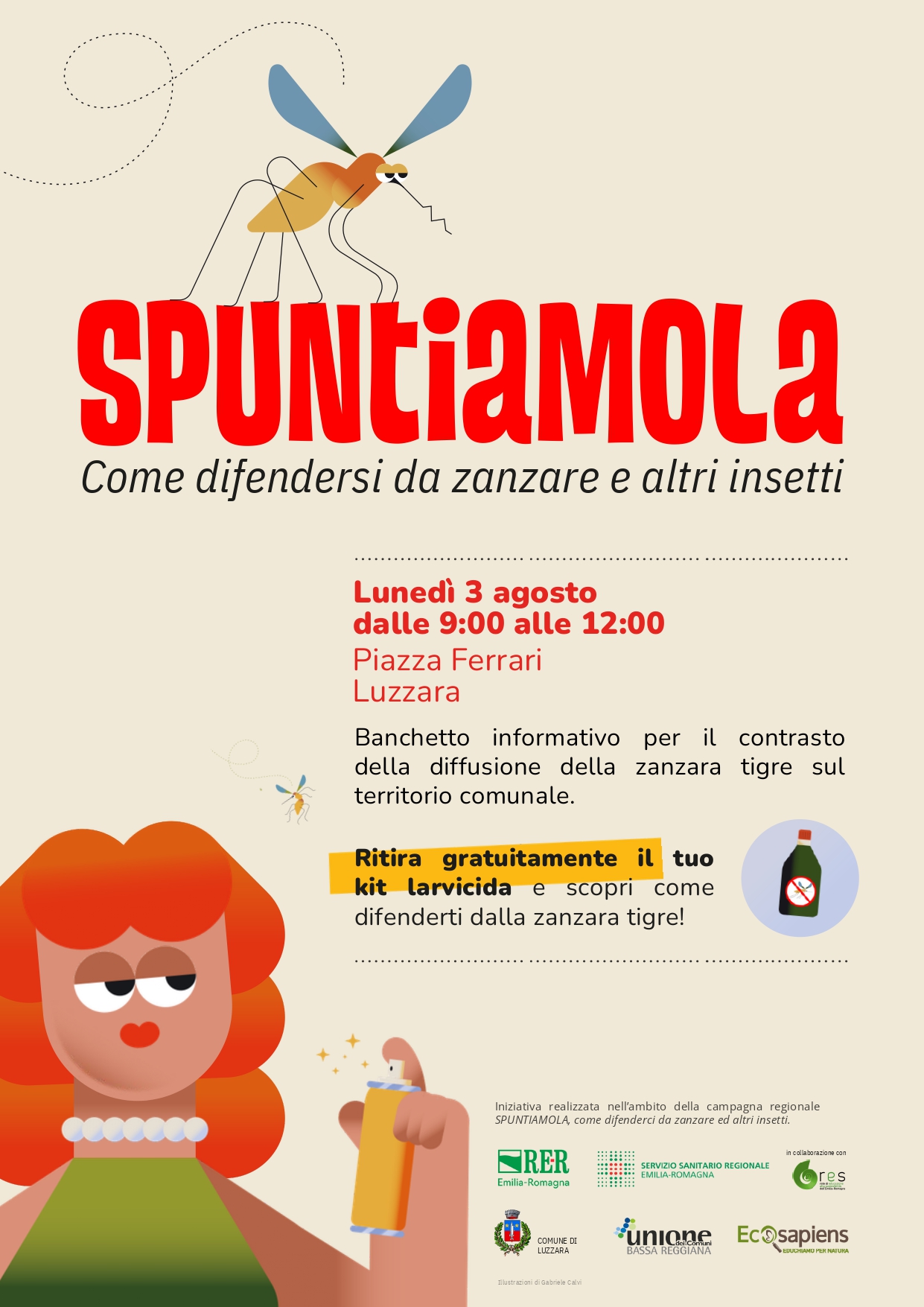 Spuntiamola! Insieme contro la zanzara tigre