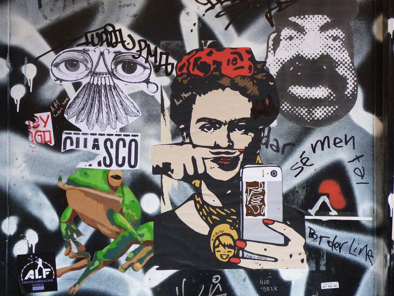 Alla faccia del collage, laboratorio