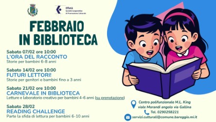 Febbraio in Biblioteca