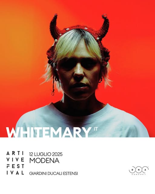 Whitemary ad Arti Vive Festival 2025