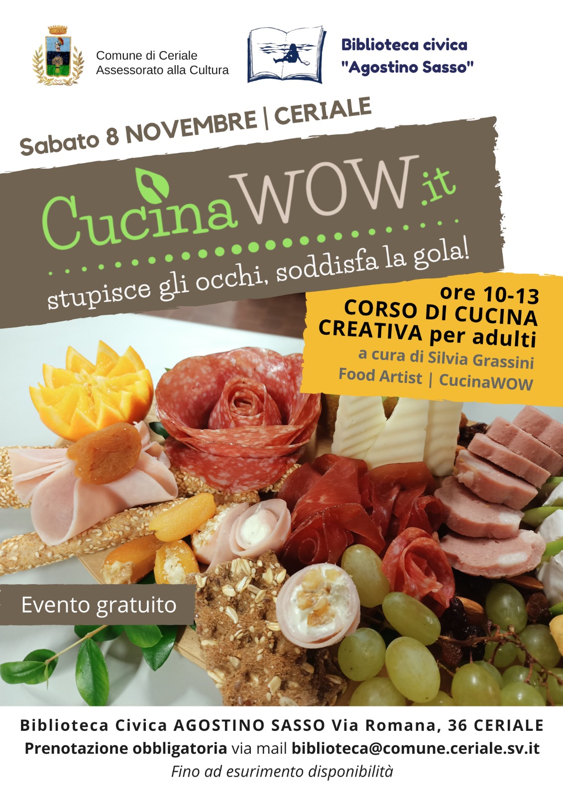 Corso di Cucina Creativa per Adulti - Cucina WOW