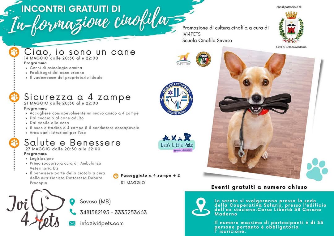 Incontri di informazione cinofila