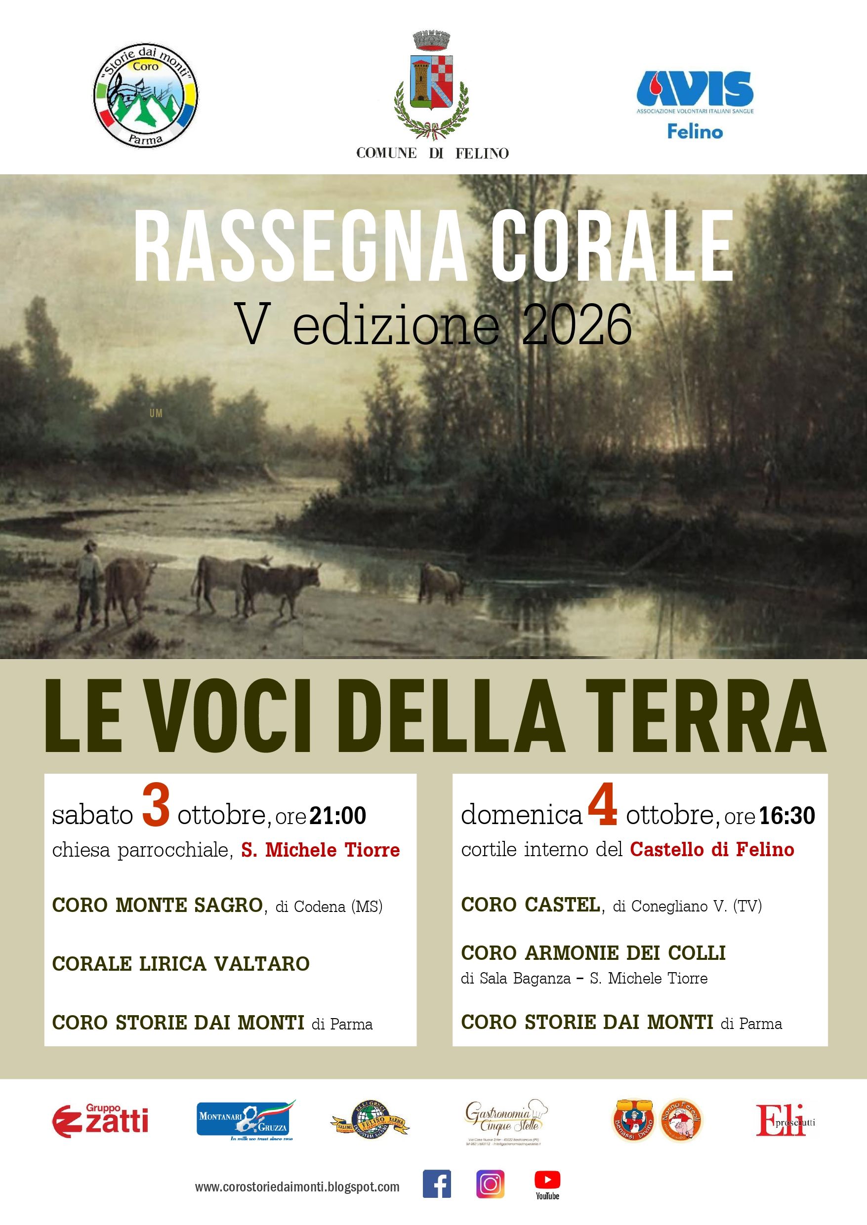 “Le voci della terra”: concerto pomeridiano