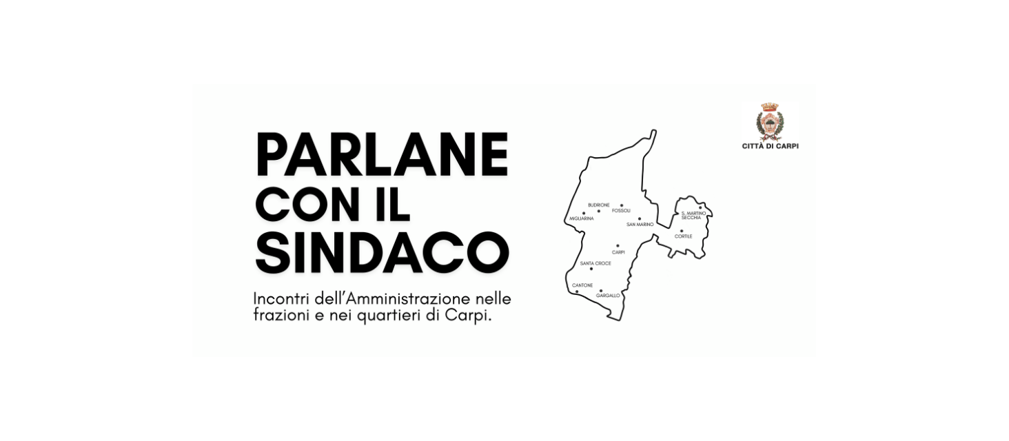 Parlane con il Sindaco