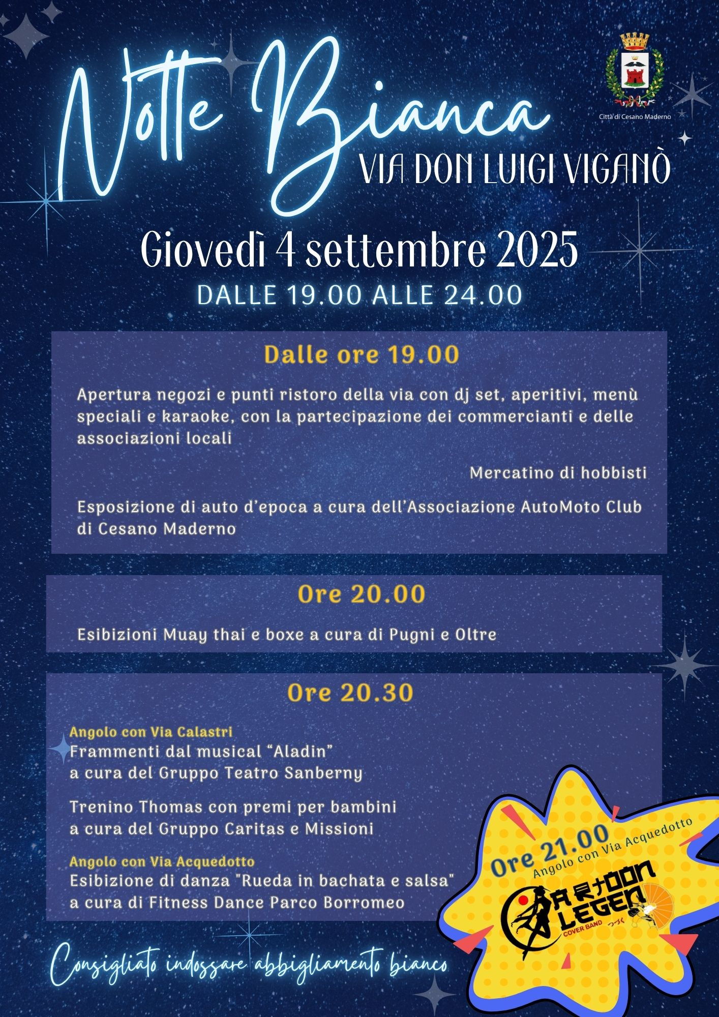 Notte Bianca 2025 - Via Don Luigi Viganò