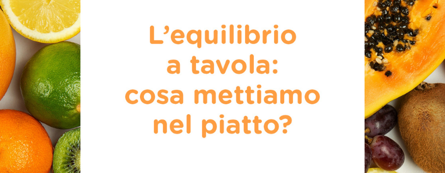 L'equilibrio a tavola