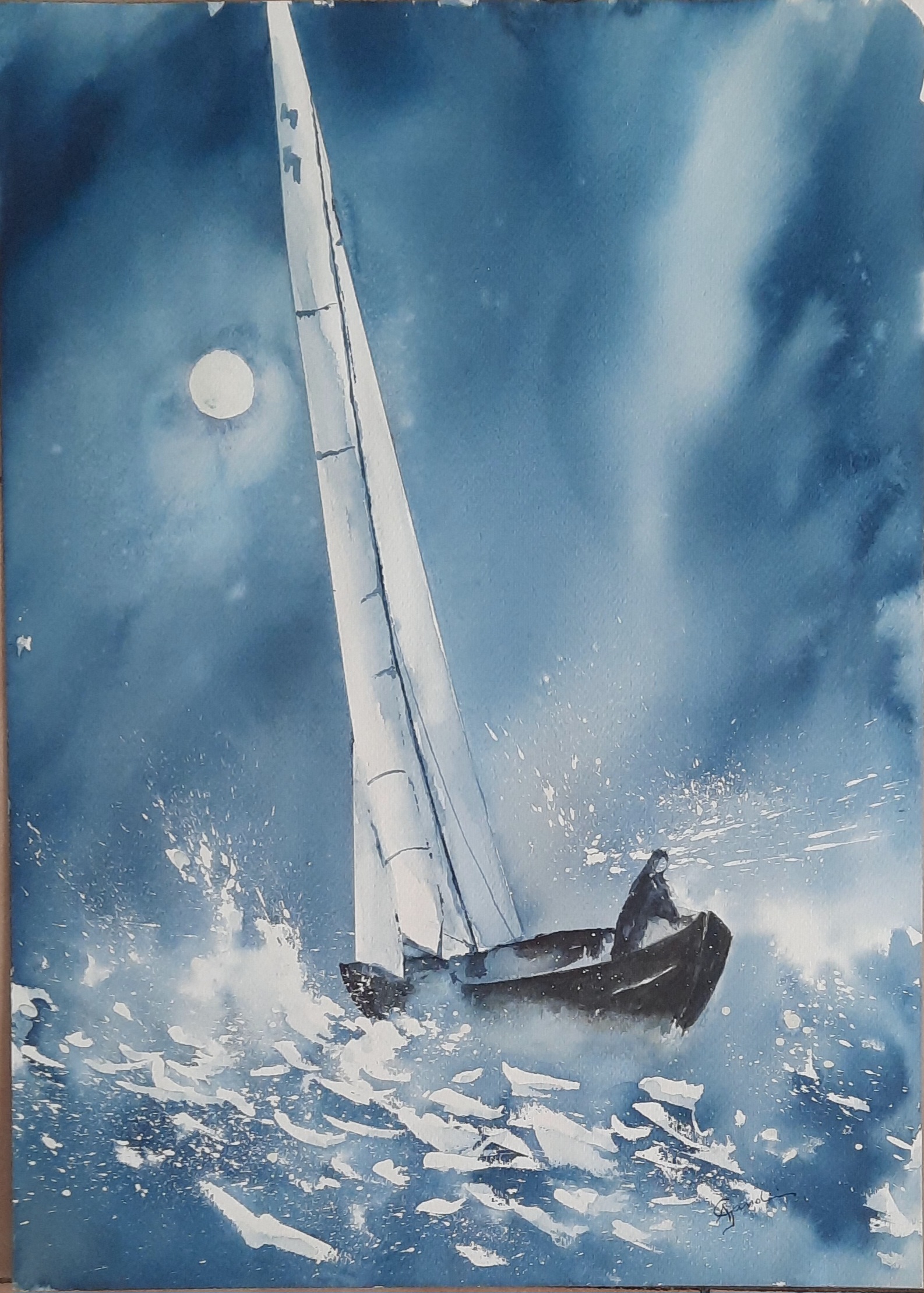 La Biblioteca Agostino Sasso presenta: Aida Gandini – Il mare: Colori e Riflessi