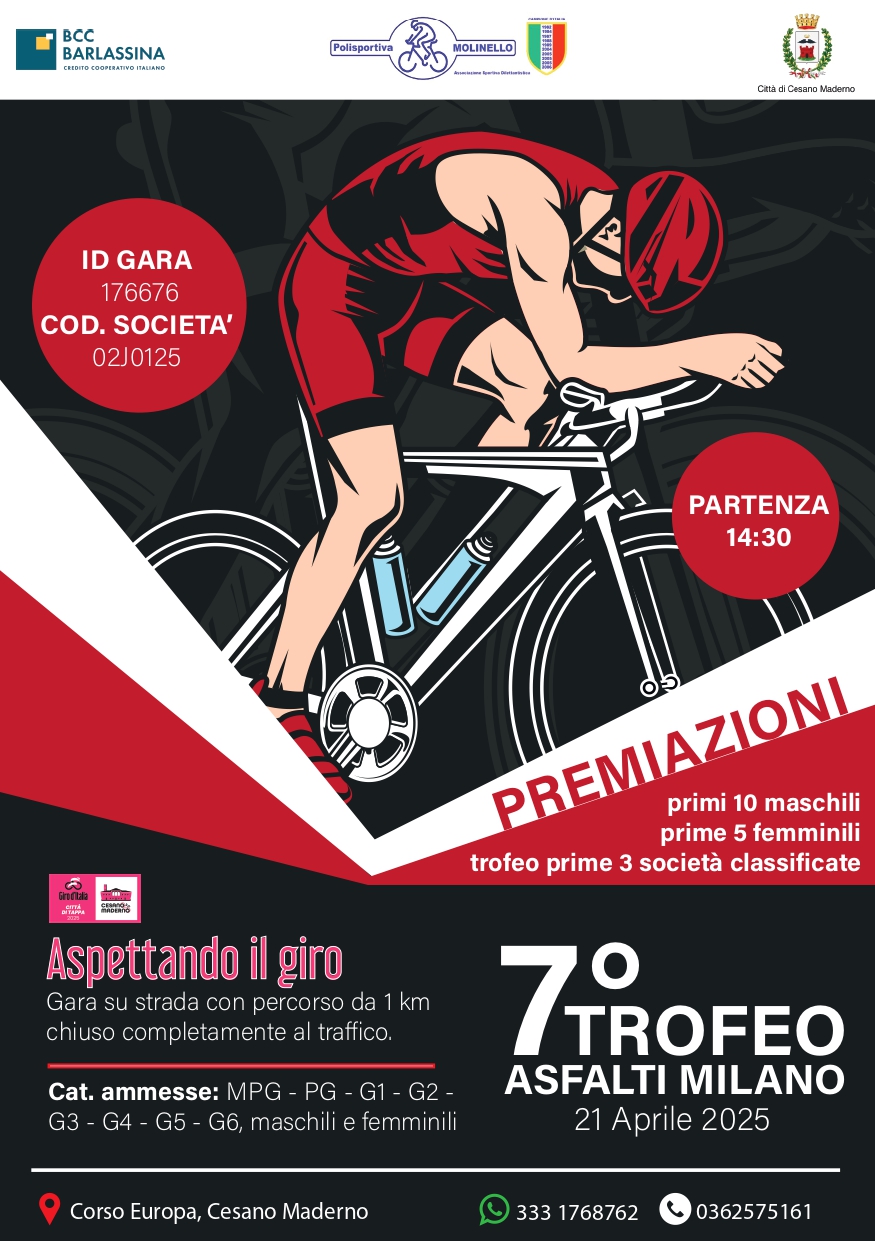 Gara ciclistica Giovanissimi