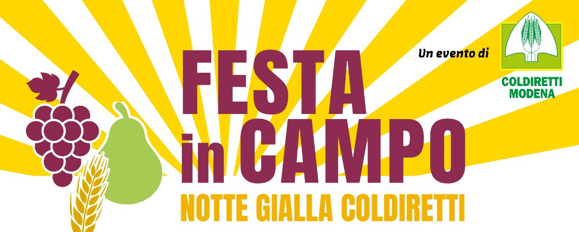 Festa in Campo: la notte gialla di Coldiretti
