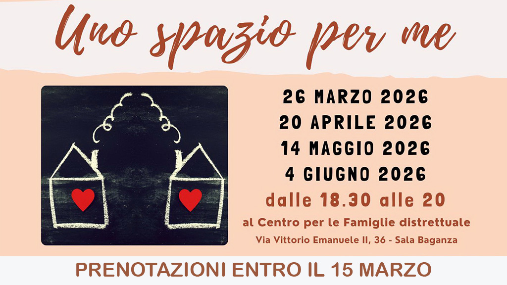 “Uno spazio per me”, gruppo di confronto per genitori separati