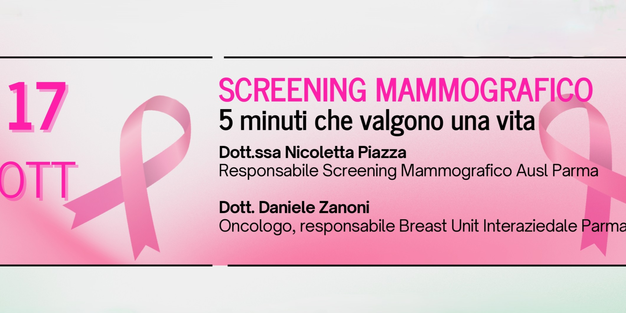 Screening Mammografico: 5 minuti che valgono una vita