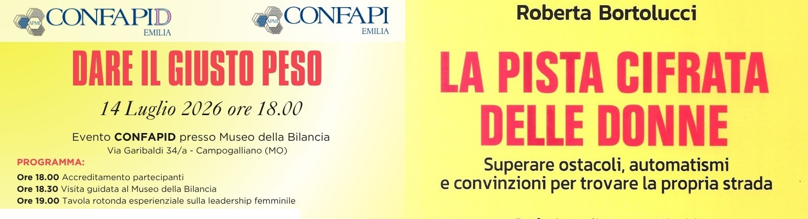 Dare il giusto peso