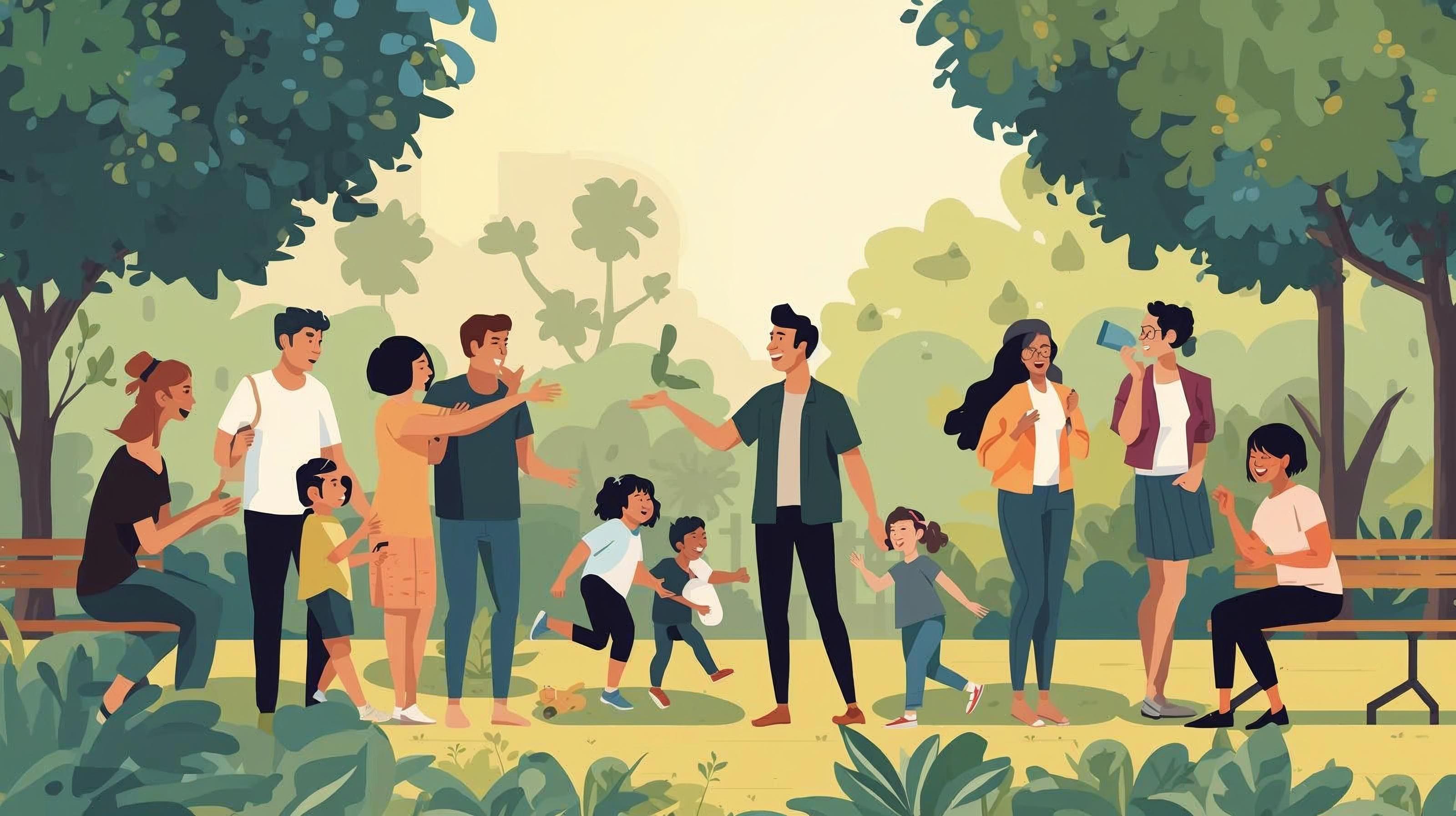 Merenda, incontro e scambio per famiglie