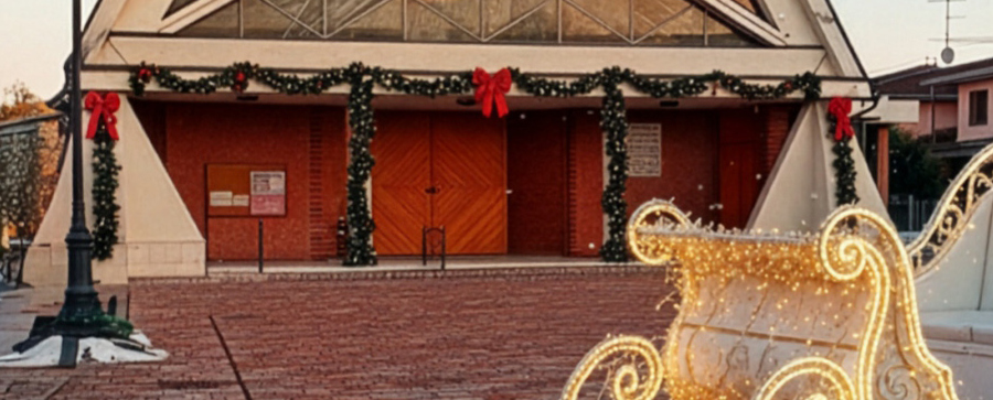 Inaugurazione Piazza S. Antonio e Slitta di Babbo Natale