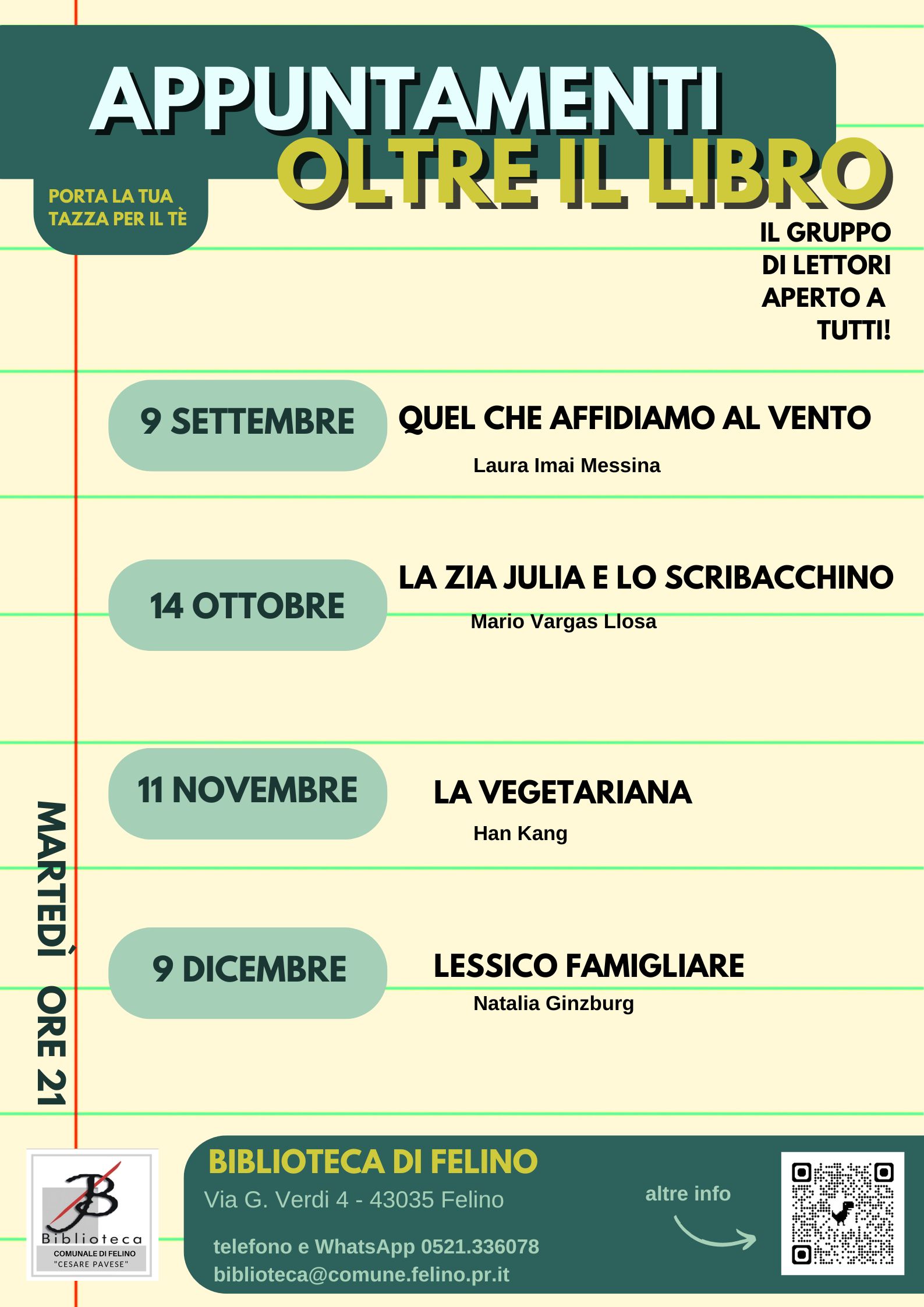 Oltre il libro: “Lessico famigliare