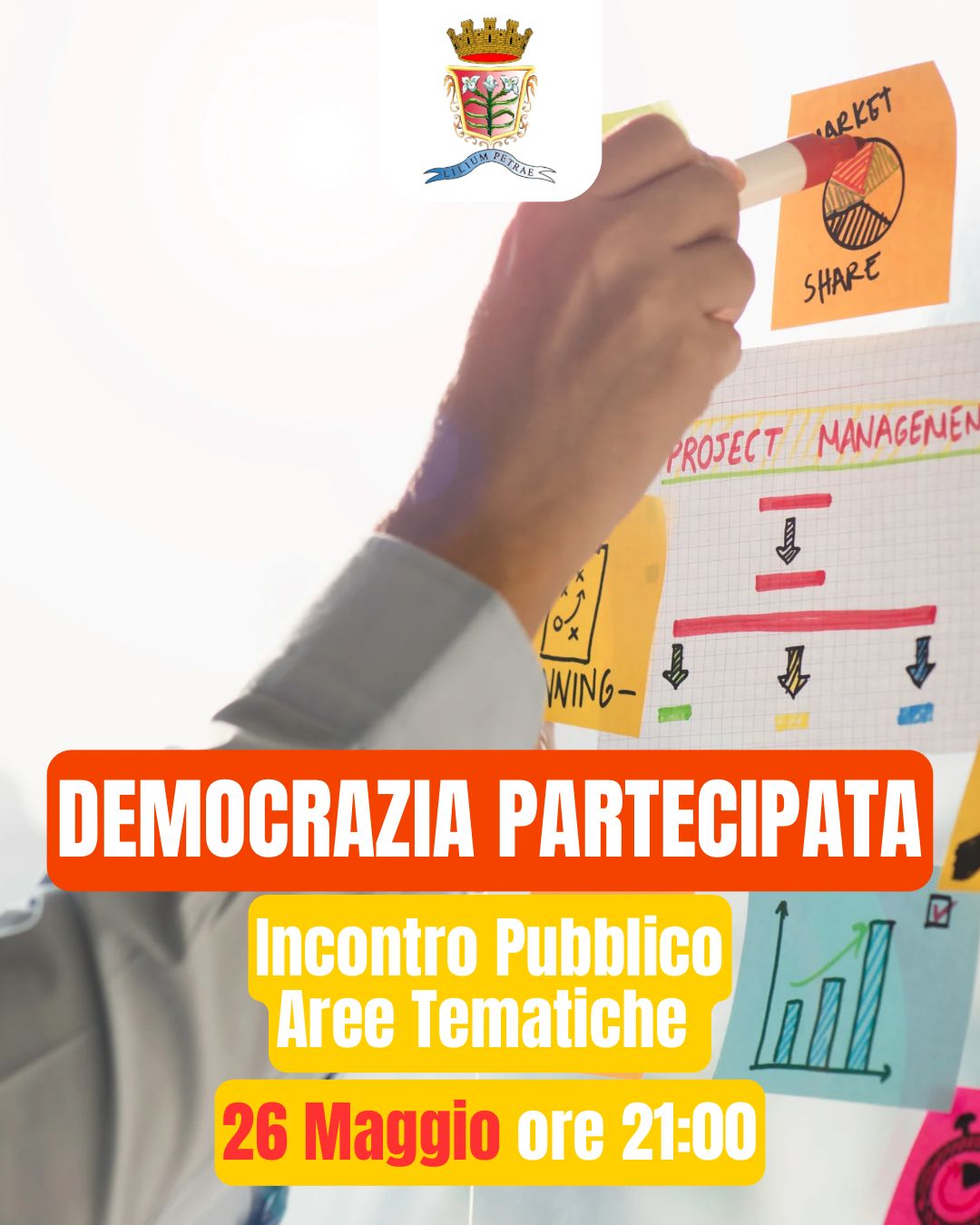 Democrazia Partecipata-lunedì 26 maggio 2025-ore 21.00
