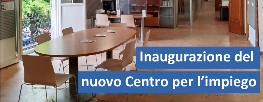 Inaugurazione Centro per l'Impiego