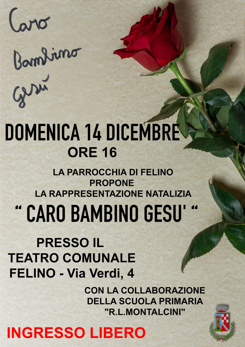 Caro Bambino Gesù