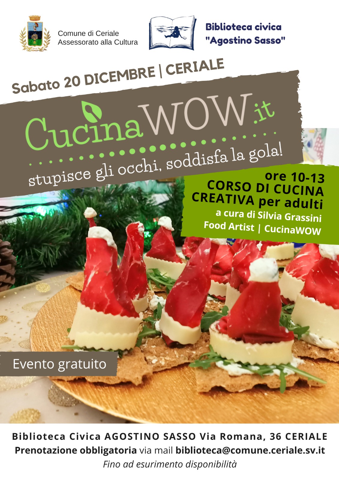 Corso di Cucina Creativa per Adulti - Cucina WOW