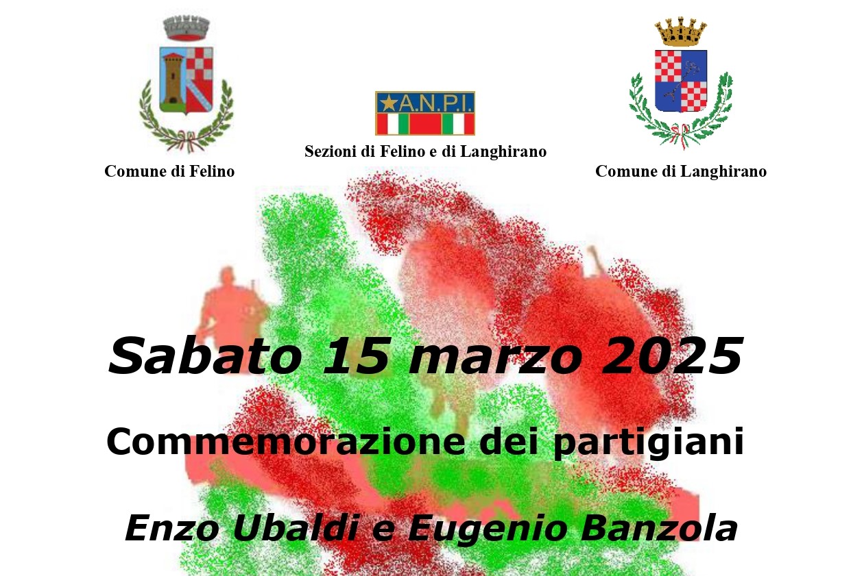 Commemorazione di Enzo Ubaldi e Eugenio Banzola