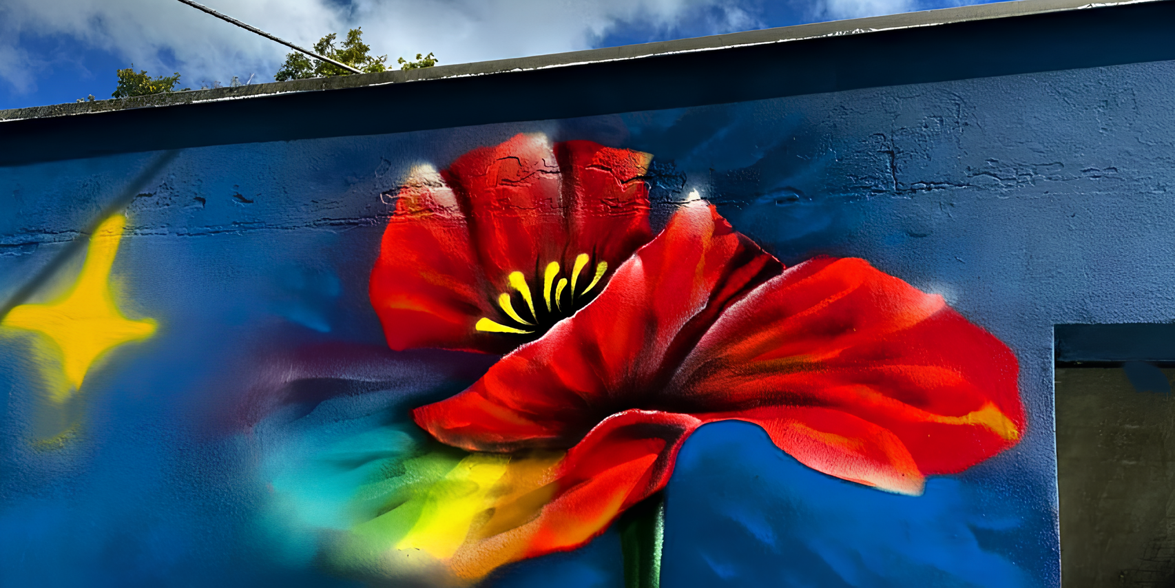 Nuovo murales della Pace