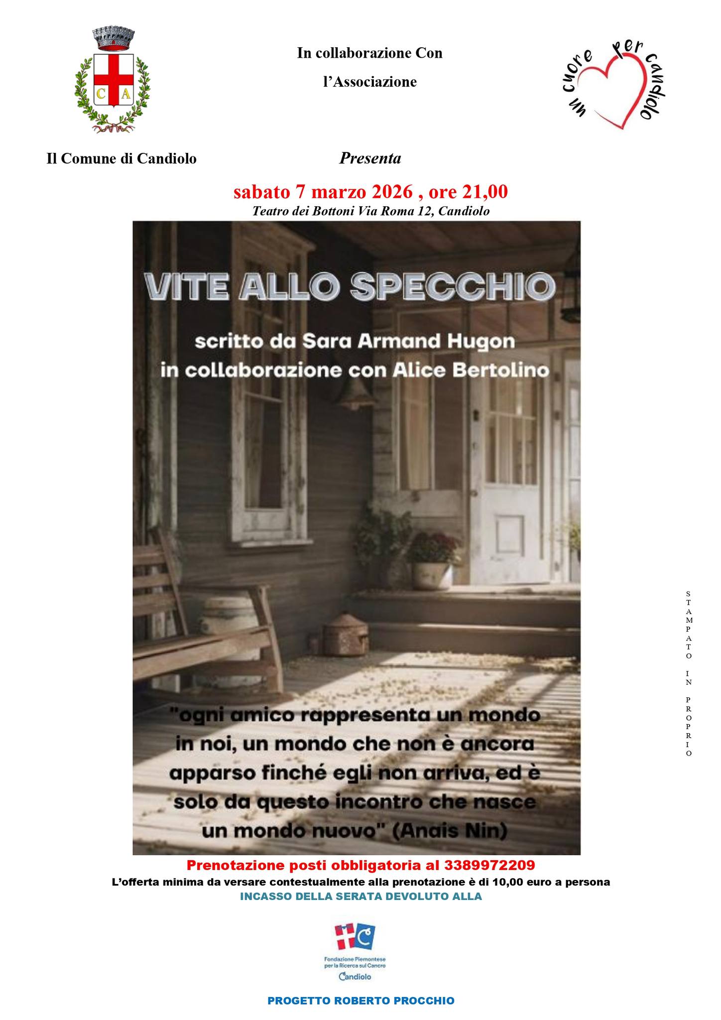 Giornata della Donna 2026 - Vite allo Specchio