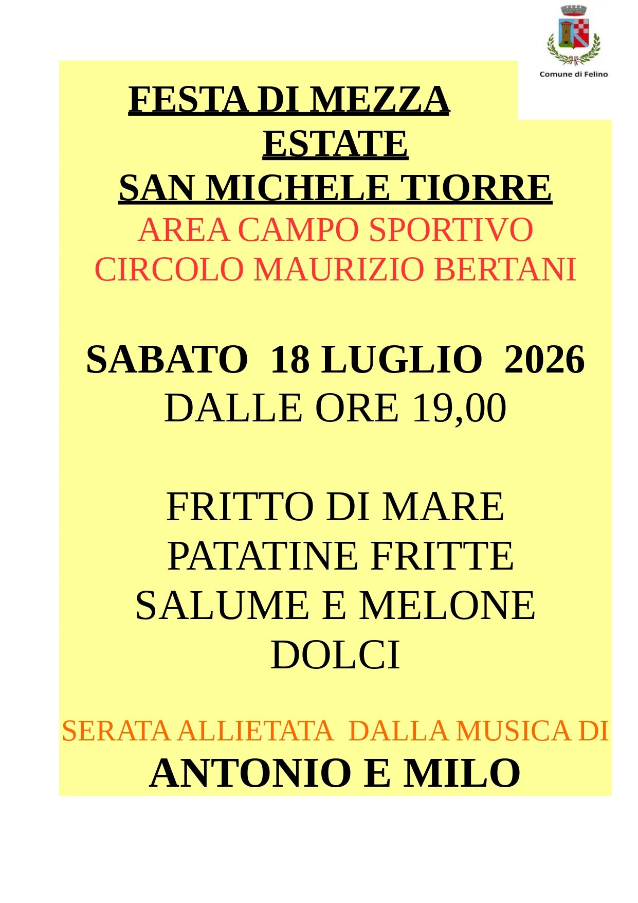 Festa di mezza estate