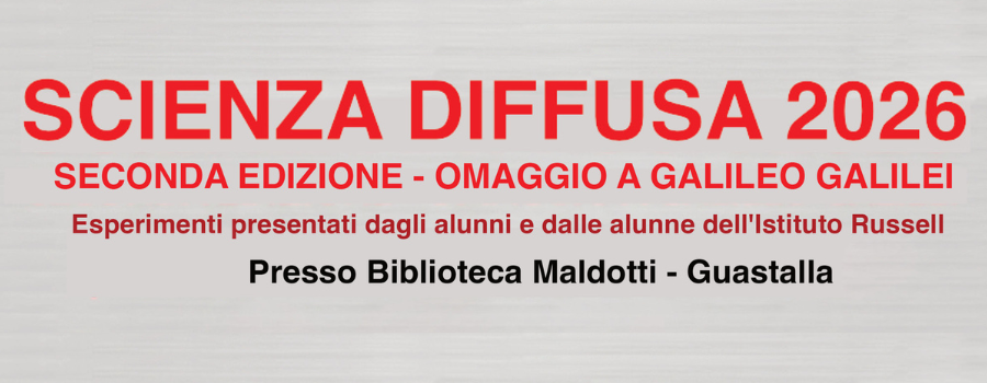Scienza diffusa 2026
