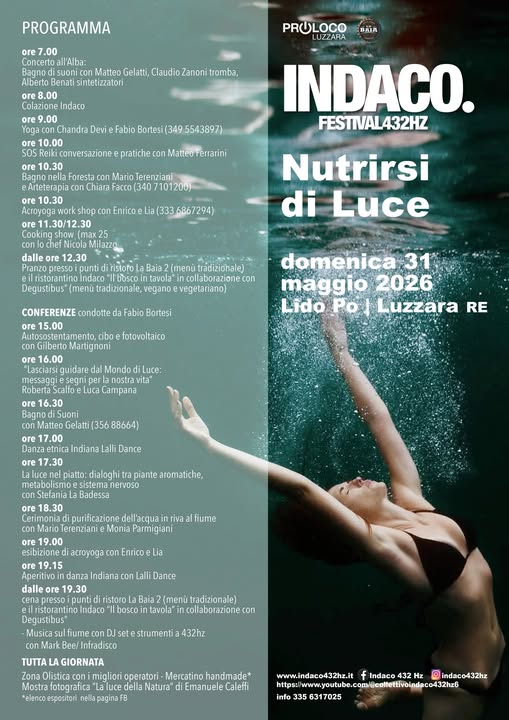 Indaco 432hz - Nutrirsi di luce
