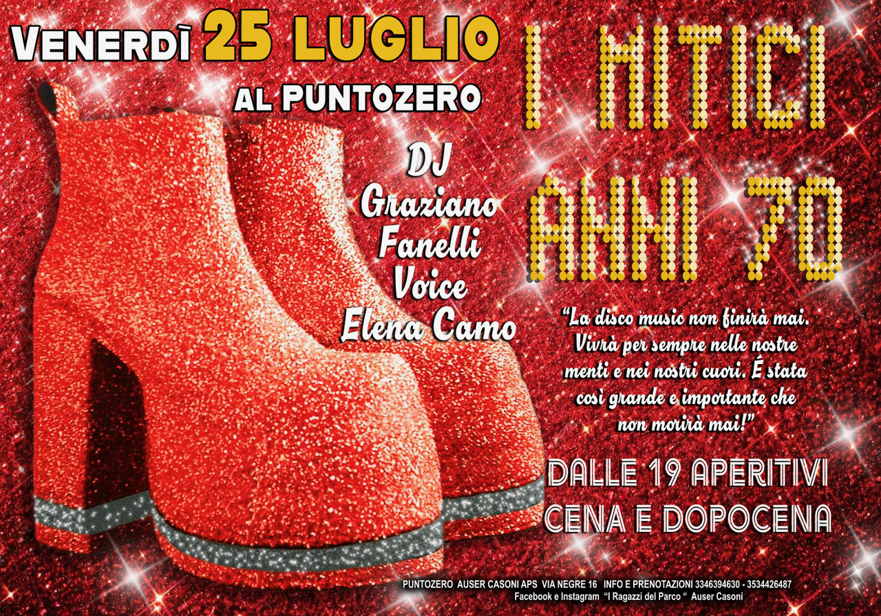 I mitici anni 70