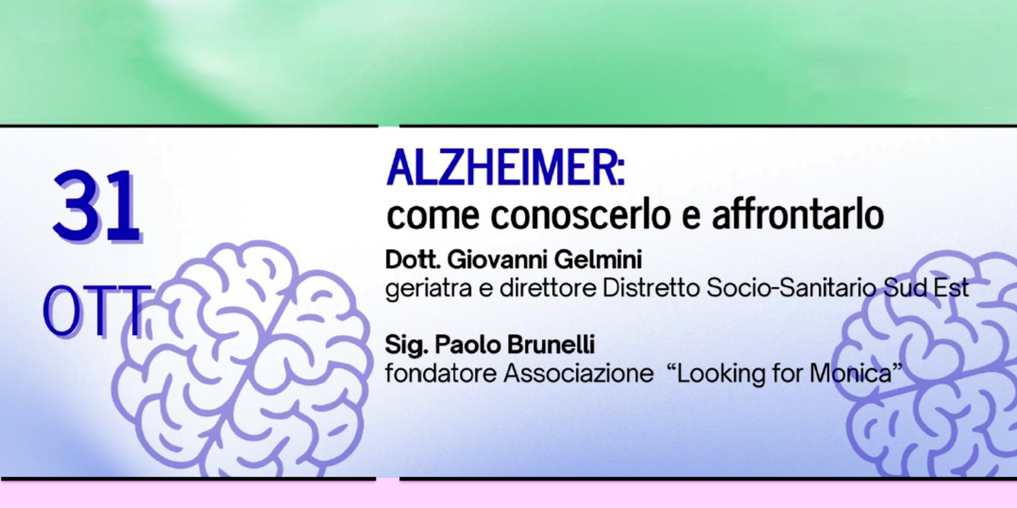Ricordare il futuro: conoscere e affrontare l'Alzheimer
