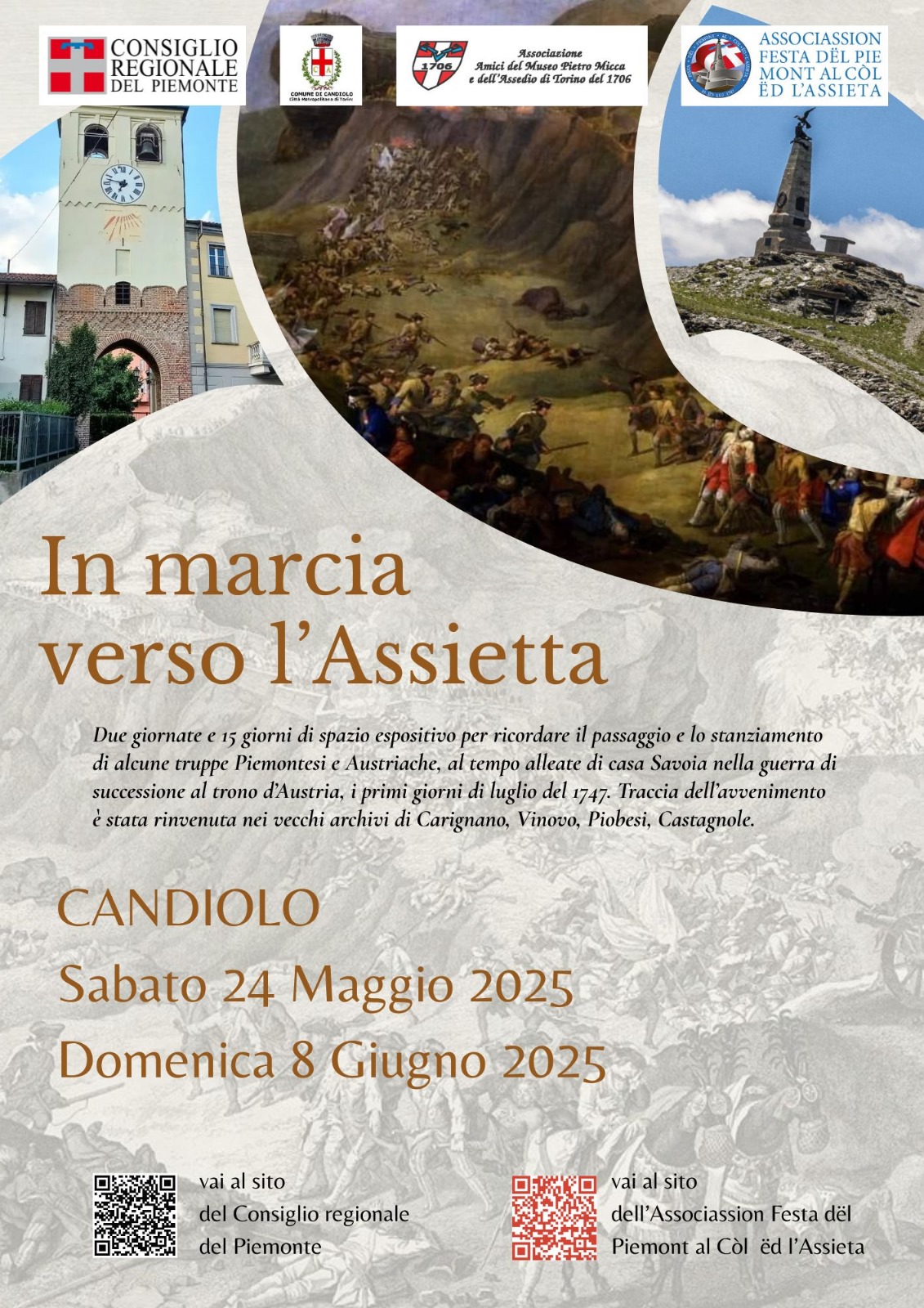 In marcia verso l'Assietta - 24 maggio - 8 giugno 2025