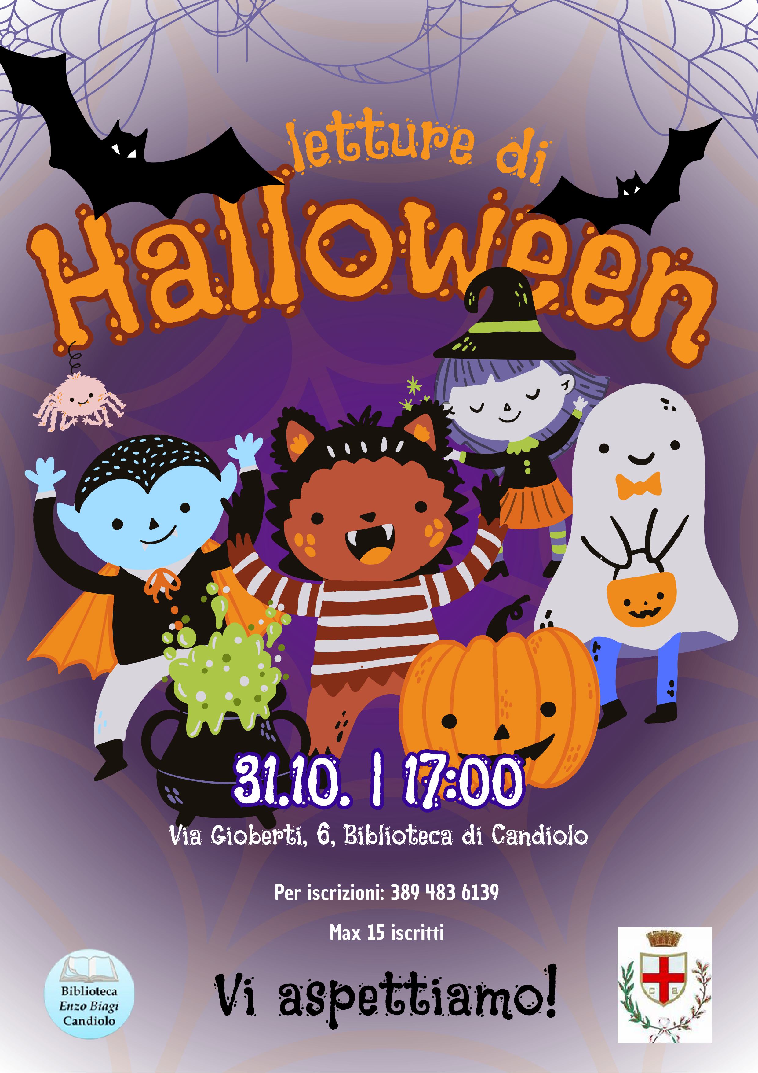 Lettura in biblioteca  di Halloween