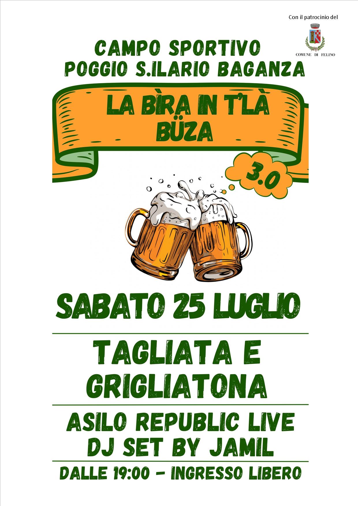 “La bìra in t’là büsa” 3.0