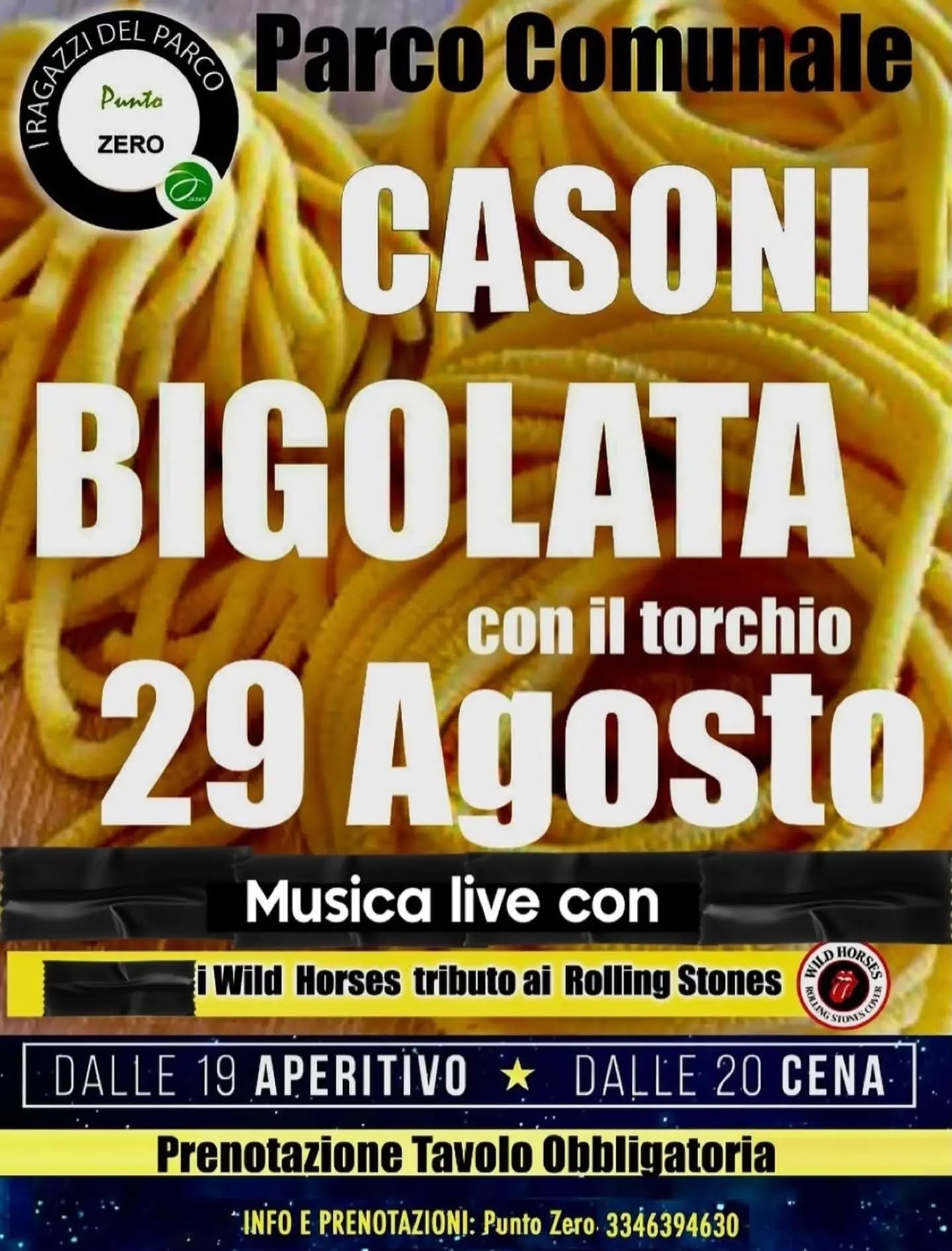 Bigolata con il torchio