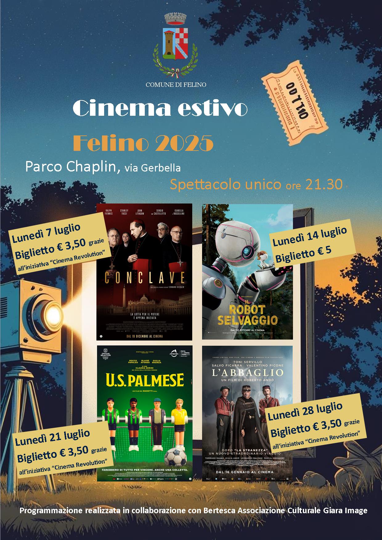 Cinema estivo 2025: 