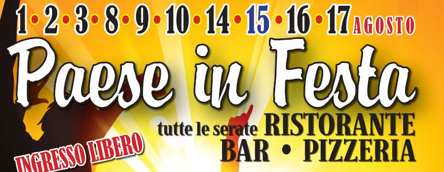 Paese in festa
