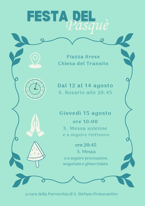 Festa del Pasquè