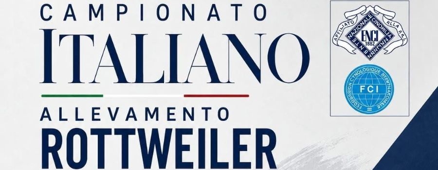 Campionato italiano allevamento rottweiler